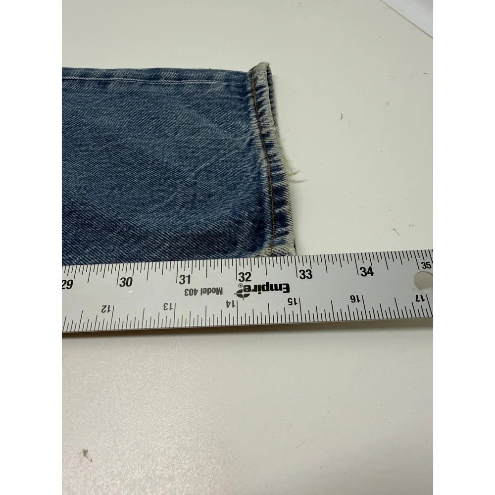 Vintage Levi's 501-0119 Jeans Made In USA 1993 Button Fly Light Wash 100% Cotton